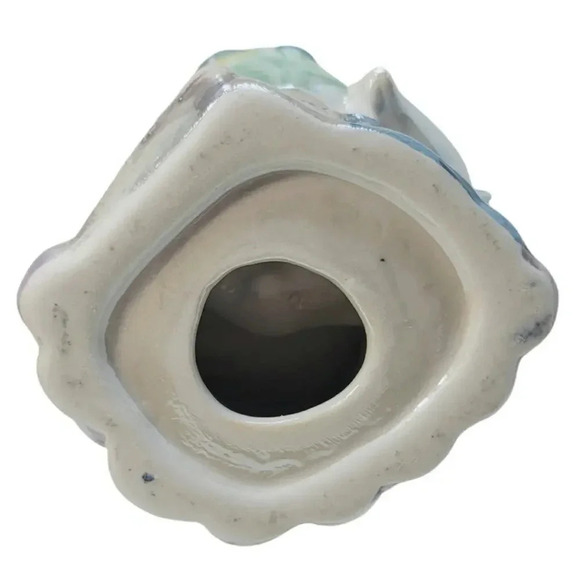 Vintage Baby Dolphin Lustreware Candle Holder - Picture 9 of 9